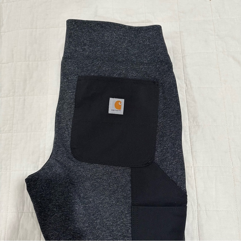 Carhartt Women's Gray and Black Pants